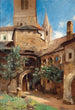 Cour de Deisener à Weissenkirchen - Leopold Munsch — Ansicht des Kunstwerks