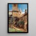 Cour de Deisener à Weissenkirchen - Leopold Munsch — gerahmtes Bild an der Wand