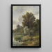Partie du Prater - Leopold Munsch — gerahmtes Bild an der Wand