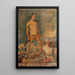 Der Arbeiter - Leopold Pilichowski — gerahmtes Bild an der Wand