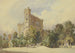 Hof des Schlosses Hohenschwangau mit dem Marienbrunnen - Leopold Rottmann — Ansicht des Kunstwerks