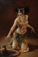 Lili Marberg en Salomé - Leopold Schmutzler — Ansicht des Kunstwerks