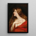 Tentationen - Leopold Schmutzler — gerahmtes Bild an der Wand