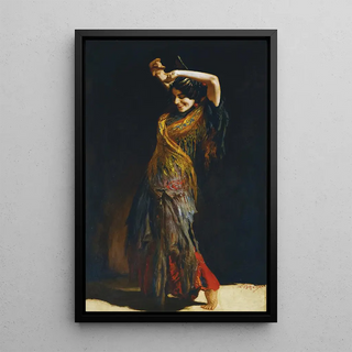 Leopold Schmutzler - The Flamenco Dancer.webp