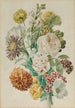 Blumenstrauß mit Rose und Dahlie - Leopold von Stoll — Ansicht des Kunstwerks