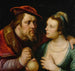 Die ungleichen Liebenden - Cornelis Cornelisz Van Haarlem — Ansicht des Kunstwerks