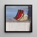 Die Stiefel von Miss Simpson - William Nicholson — gerahmtes Bild an der Wand