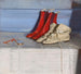 Die Stiefel von Miss Simpson - William Nicholson — Ansicht des Kunstwerks