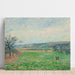Reproduktion des Gemäldes Die Hänge von Gisors, Grau in Grau - Camille Pissarro