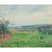 Reproduktion des Gemäldes Die Hänge von Gisors, Grau in Grau - Camille Pissarro