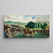 Reproduktion des Gemäldes Les Courses à Longchamp - Édouard Manet