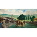 Reproduktion des Gemäldes Les Courses à Longchamp - Édouard Manet