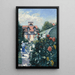 Reproduktion des Gemäldes Les Dahlias, Garten in Petit Gennevilliers - Gustave Caillebotte