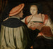 Die Verlobten - Lucas van Leyden — Ansicht des Kunstwerks
