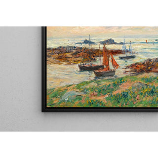 Les Glénans, Finistère - Henry Moret | Reproduction Tableau Décoration murale affiche copie