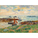 Reproduktion des Gemäldes Les Glénans, Finistère - Henry Moret