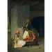 Reproduktion des Gemäldes Die Dame-Dame-Spieler - Jean-Léon Gérôme