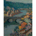 Reproduktion des Gemäldes Die Häuser am Fluss - Henri Le Sidaner