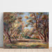 Reproduktion des Gemäldes Die Olivenbäume in Cagnes - Pierre-Auguste Renoir