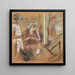 Die Wellensittiche - Édouard Vuillard — gerahmtes Bild an der Wand