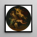 Die Plejaden - Moritz von Schwind — gerahmtes Bild an der Wand