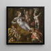 Die vier Elemente - Nachfolger von Bartholomaeus Spranger — gerahmtes Bild an der Wand