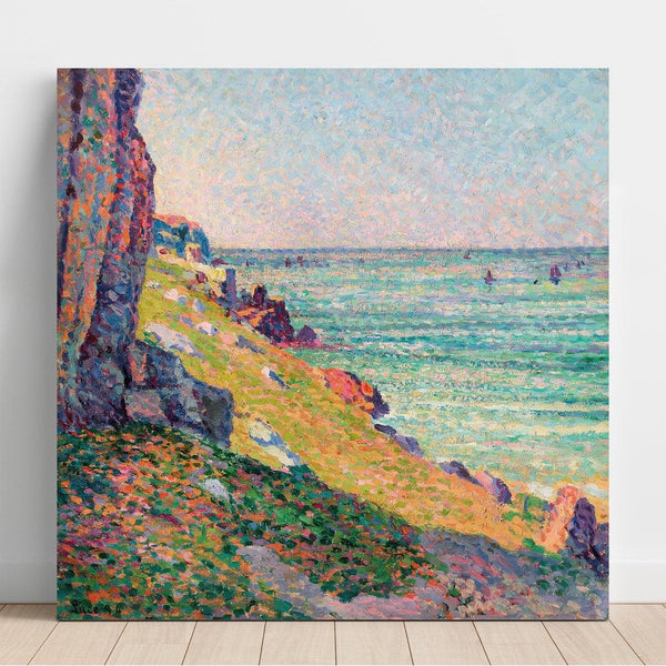 Reproduktion des Gemäldes Die Felsen bei Agay - Maximilien Luce