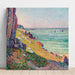Reproduktion des Gemäldes Die Felsen bei Agay - Maximilien Luce