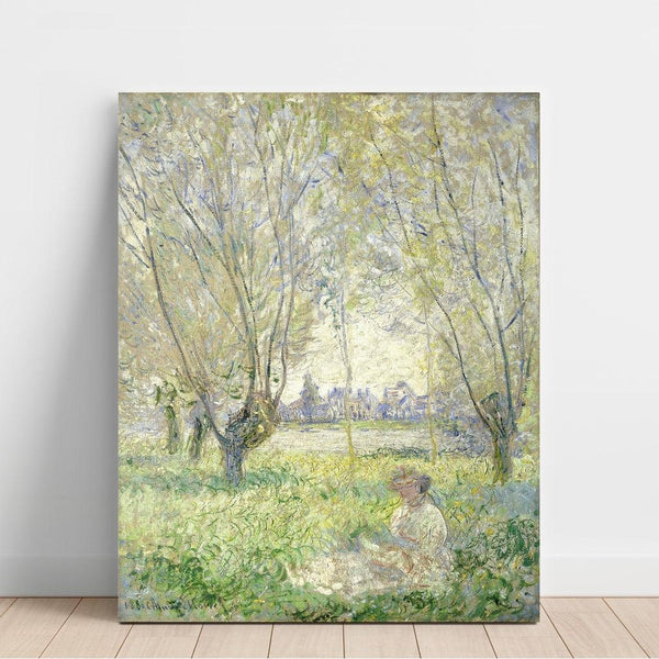 Les Saules - Claude Monet | Reproduction Tableau Décoration murale affiche copie