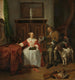 Die Jäger präsentieren - Gabriel Metsu — Ansicht des Kunstwerks