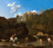 Die Wasserfälle in Tivoli - Karel Dujardin — Ansicht des Kunstwerks