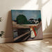 Reproduktion des Gemäldes Die Mädchen auf der Brücke - Edvard Munch