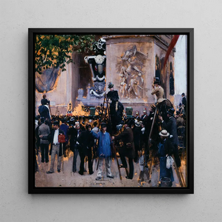 Les funérailles de Victor Hugo place de l'Étoile, 1er juin 1885 - Jean Braud