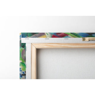 Les petites chèvres de montagne - Franz Marc | Reproduction Tableau Décoration murale affiche copie