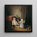 Die kleinen Virtuosen - Josef Danhauser — gerahmtes Bild an der Wand