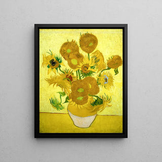 Die Sonnenblumen - Vincent Van Gogh | Kunstdruck Wandbild Dekoration Poster Kopie