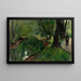 Am neuen Tiergarten-See in Berlin - Lesser Ury — gerahmtes Bild an der Wand
