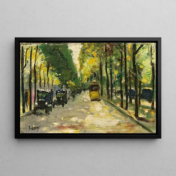 Lesser Ury - Berliner Strae im Sonnenschein.webp