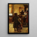 Taverne flamande - Lesser Ury — gerahmtes Bild an der Wand