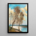 Frühling - Lesser Ury — gerahmtes Bild an der Wand