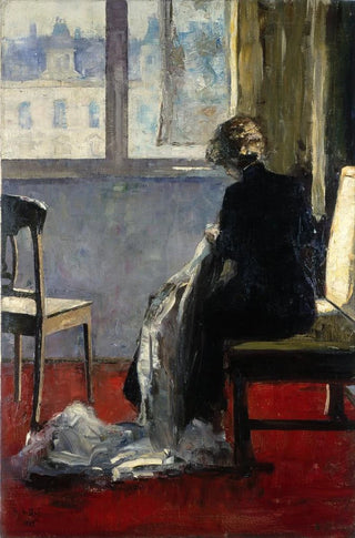 Lesser Ury - The Red Carpet.webp