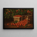 Fruchtkorb mit Himbeeren - Levi Wells Prentice — gerahmtes Bild an der Wand