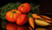 Stillleben mit Tomaten und Karotten - Levi Wells Prentice — Ansicht des Kunstwerks