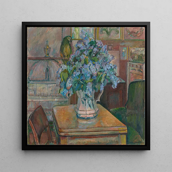 Lilas et perroquet - Oluf Wold-Torne