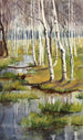 Birken - Lilly Walther — Ansicht des Kunstwerks