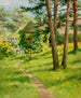 Sommerlandschaft - Lilly Walther — Ansicht des Kunstwerks