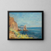 Blick zwischen Jalta und Gursuf - Lilly Walther — gerahmtes Bild an der Wand