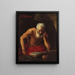 Der büßende heilige Hieronymus von Lionello Spada — gerahmter Kunstdruck an der Wand