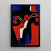 Mohnblumen - Lola Liivat — gerahmtes Bild an der Wand