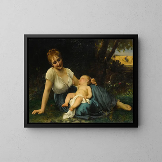 LonJeanBasile Perrault - A Rest In The Shade.webp